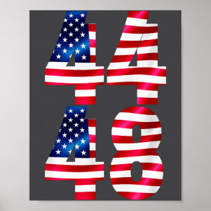 44 48 Obama T-shirt.png Poster
