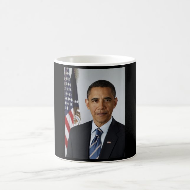 44 Barack Obama Magic Mug (Center)