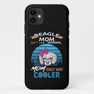 44 Beagle Mom Cooler iPhone 11 Case