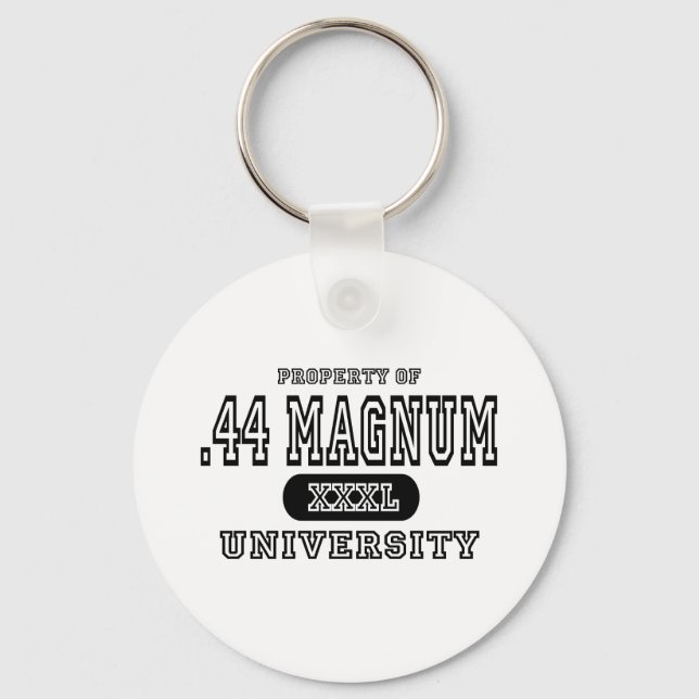 44 Magnum University Keychain (Front)