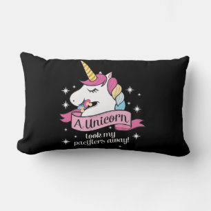 44.Pacifier Fairy Gift Idea Unicorn Took My Paci A Lumbar Pillow