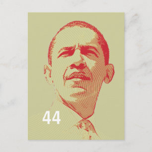 44   President Postcard