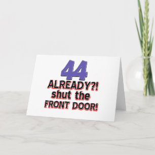 44 year old gifts card