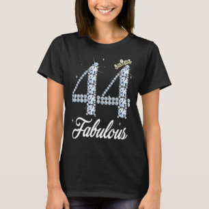 44 Year Old Its My 44th Birthday Queen Diamond Hee T-Shirt