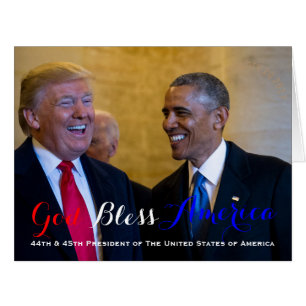 44ème et 45ème Président des Etats-Unis Obama et T