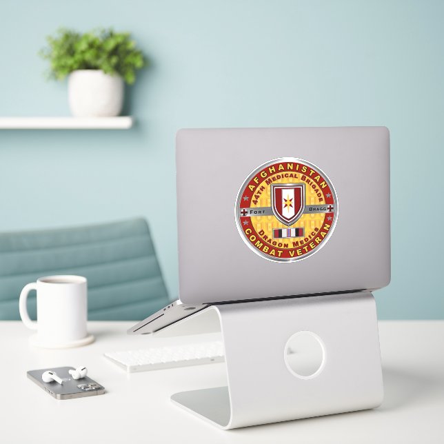 44th Medical Brigade Afghanistan Veteran (Laptop On Desk)