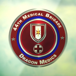 44th Medical Brigade  Window Cling