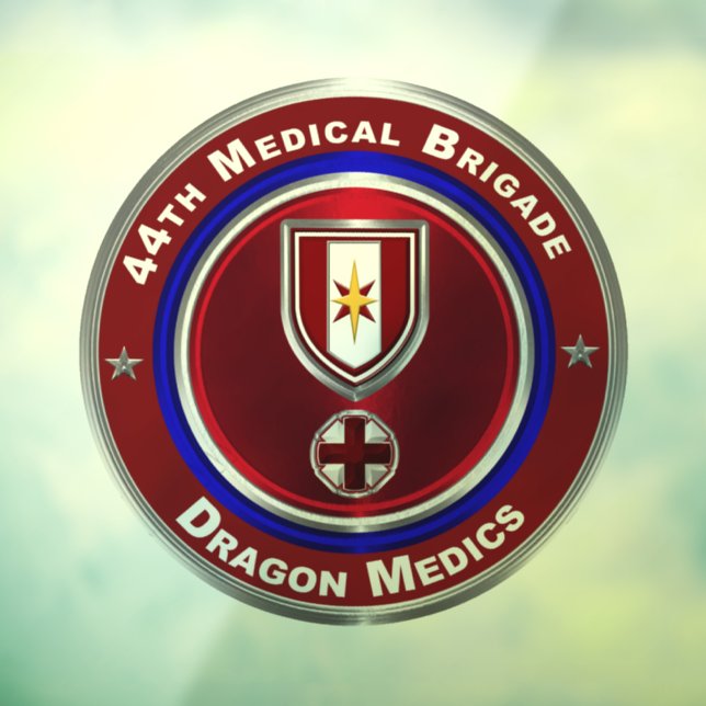 44th Medical Brigade  Window Cling (Sheet 3)