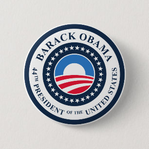 44th President 2 Inch Round Button