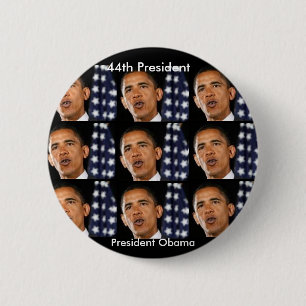 44th president Elect< Obama 2 Inch Round Button
