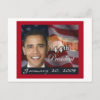 44th President Memorabilia Postcard