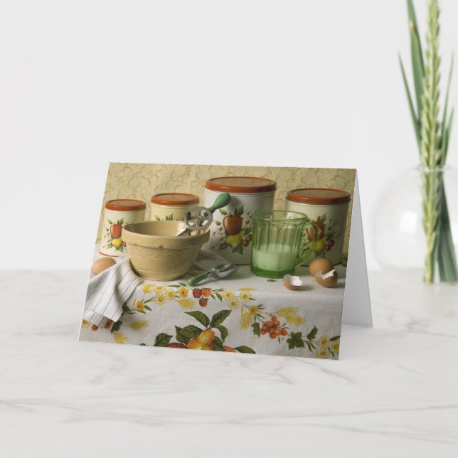 4558 Cartes de fête des mères de chaudières de cui (Devant)