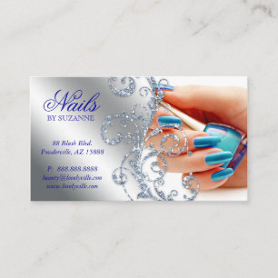 455 Clou Salon Carte de visite Parties scintillant