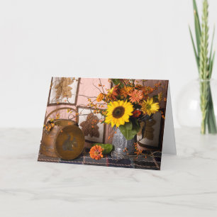 4560 Autumn Still Life Sympathy Card