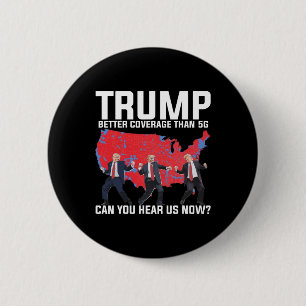 45 47 Mega Dancing Trump 5g Map Election Republica 2 Inch Round Button