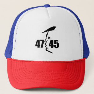 45 47 Trump Trucker Hat