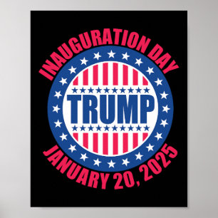 45 47 Usa 47th President Donald Trump Inauguration Poster
