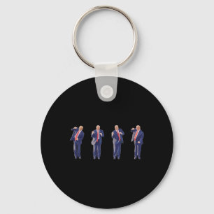 45 Dance Donald Trump 47th President Trump  Keychain