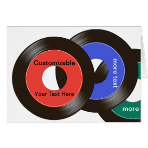 45 disques personnalisables