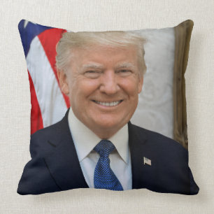 45 Donald J Trump Throw Pillow