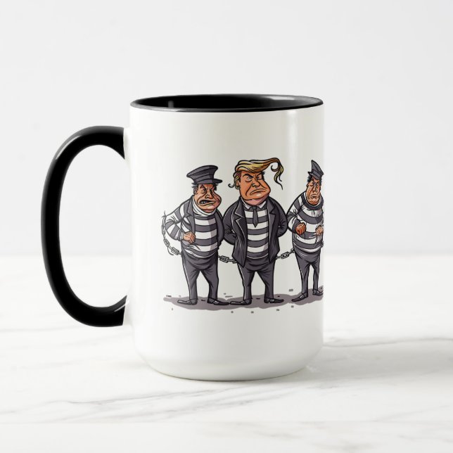 #45 Former President Convicted Felon Donald Trump Mug (Left)