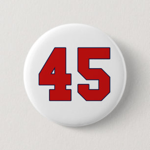 45 gift for many celebrations 2 inch round button