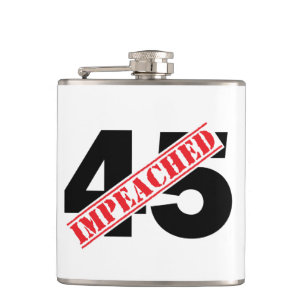 45 Impeached Hip Flask