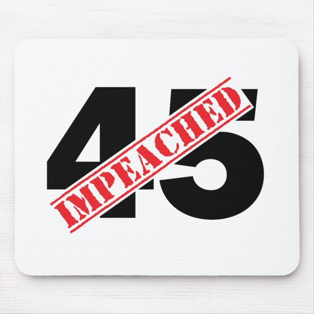45 Impeached Mouse Pad (Front)