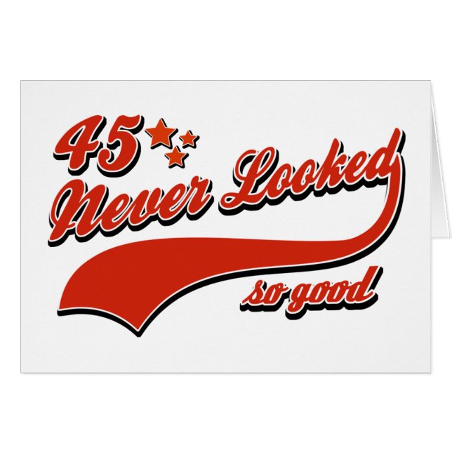 45 non jamais regardés si bons (Devant horizontal)