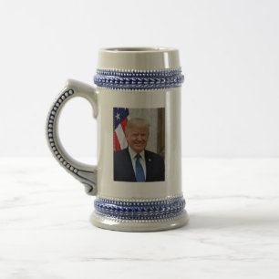 45 President Donald Trump Beer Stein