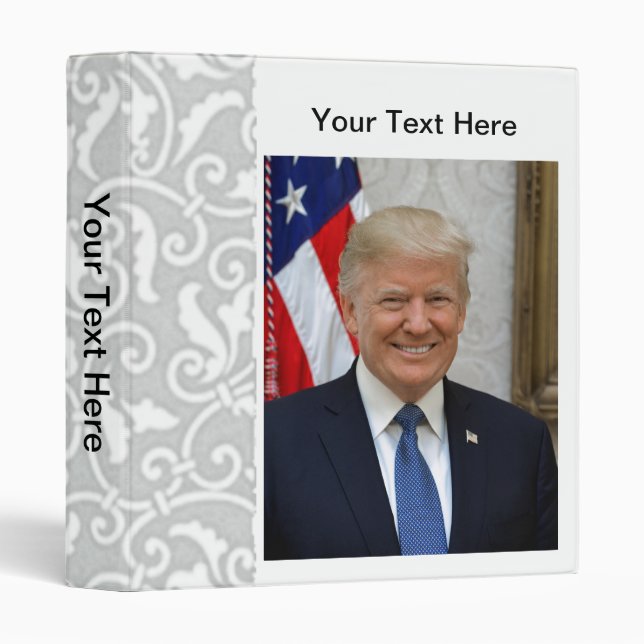 45 President Donald Trump Binder (Front/Spine)
