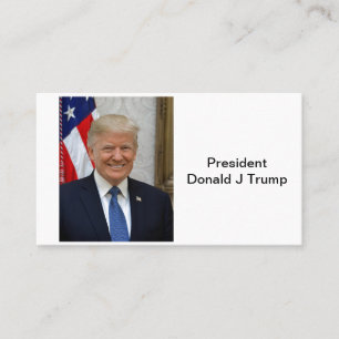 45 President Donald Trump Business Card