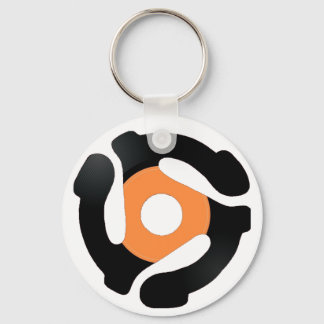 45 Record Adapter Keychain - Vinyl
