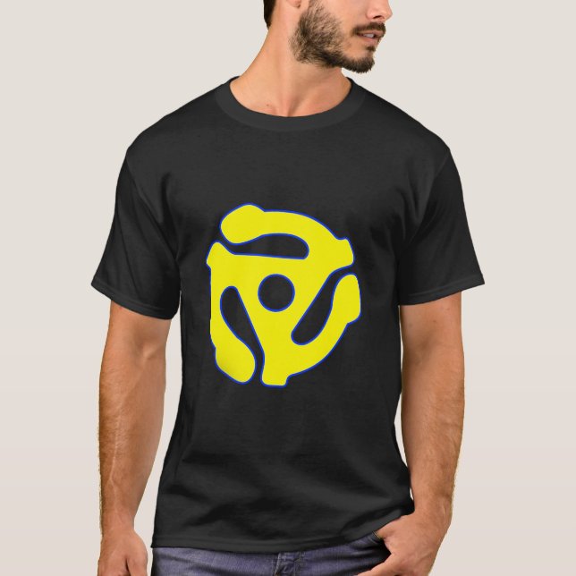 45 Record Adapter T-Shirt (Front)