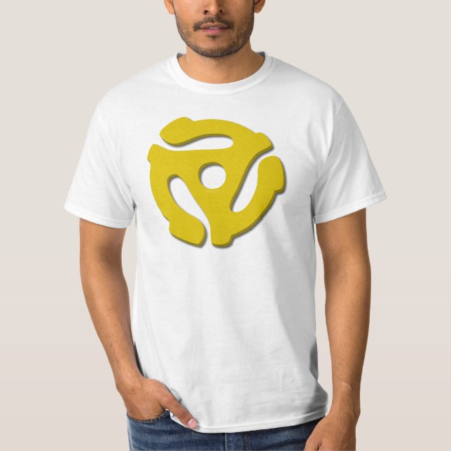 45 Record Adapter T-Shirt (Front)