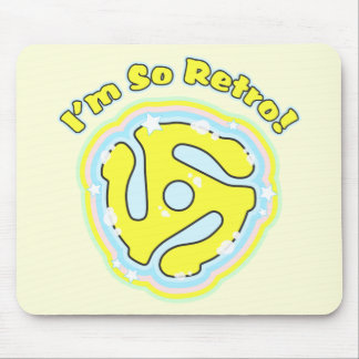 45 RPM Adapter So Retro Mouse Pad