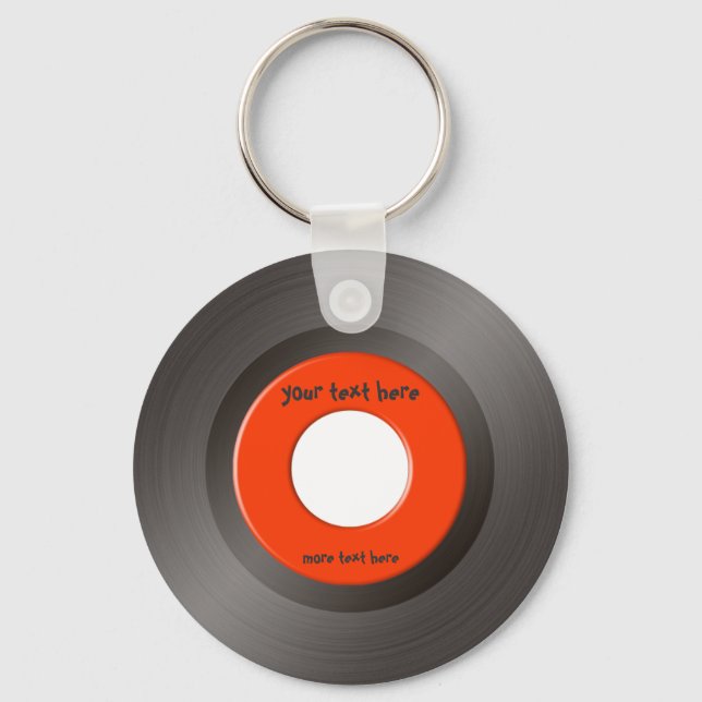 45 RPM Keychain (Front)