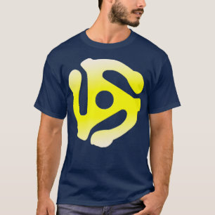 45 RPM Spider Adapter Dj Shirt  Record Album 80s