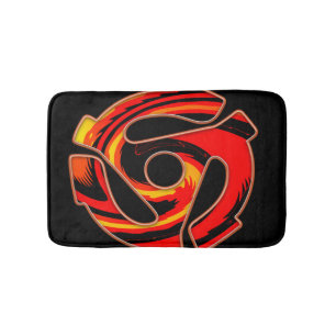 45 RPM Spider  Bath Mat