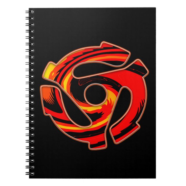 45 RPM Spider  Notebook (Front)