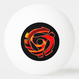 45 RPM Spider Ping Pong Ball