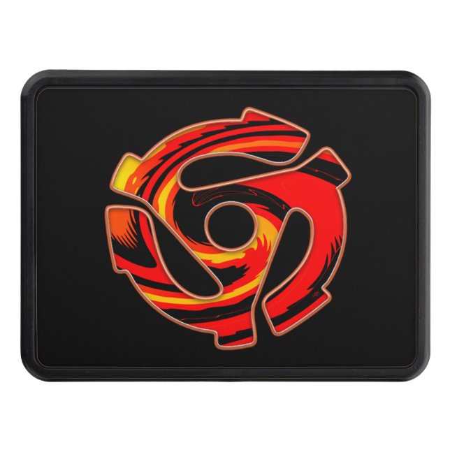 45 RPM Spider  Trailer Hitch Cover (Front)