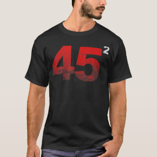 45 Squared Trump ReElection distressed vinta T-Shirt
