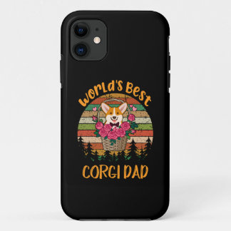 45 World's Best Corgi Dad iPhone 11 Case