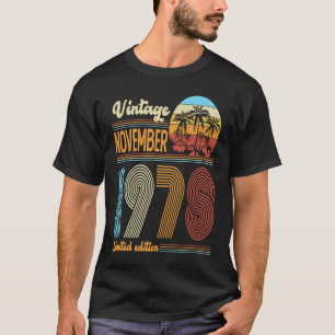 45 Years Old Birthday Vintage November 1978 Women T-Shirt