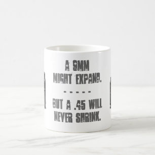 .45's Don't Shrink - Grey Coffee Mug