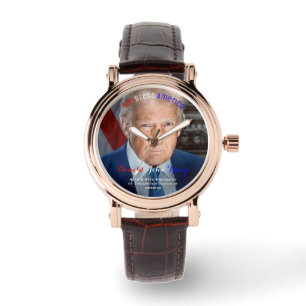 45th and 47th President of the US Donald Trump Watch