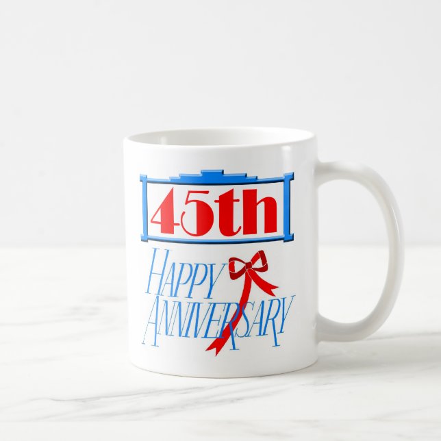 45th anniversary 3 coffee mug (Right)
