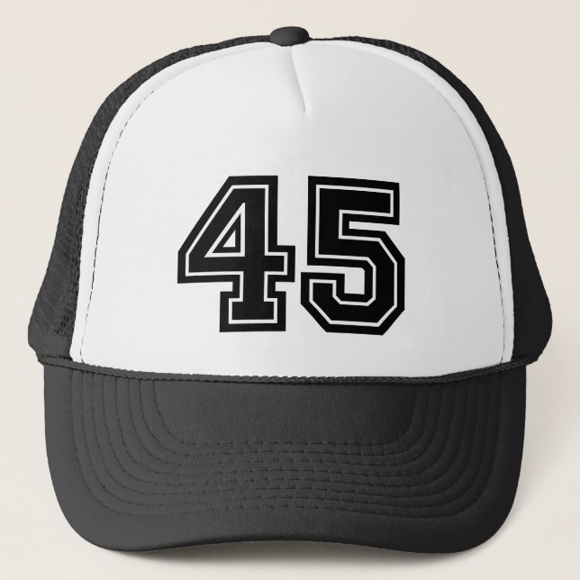 45th Birthday Classic Trucker Hat (Front)