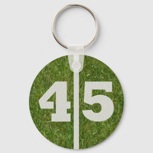 45th Birthday Party Favour Keychain